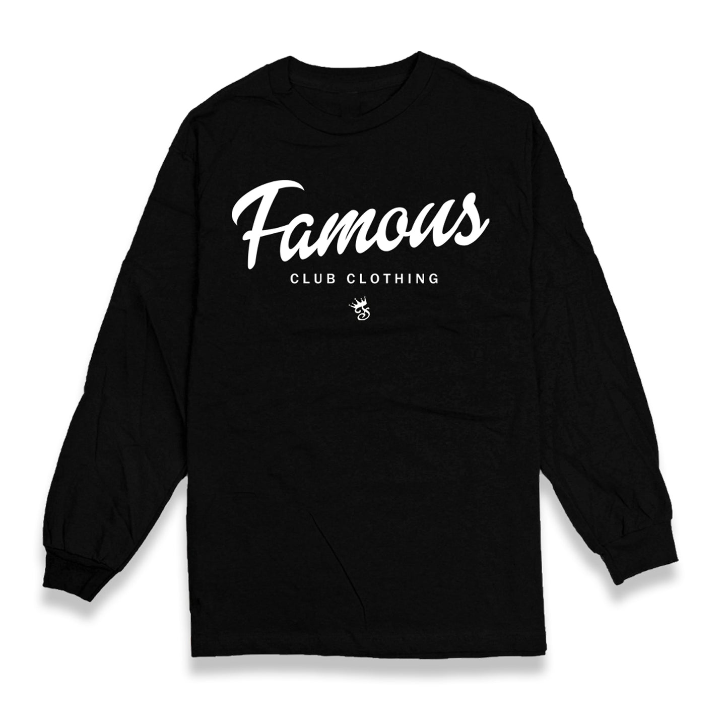 FAMOUS SCRIPT LS T-SHIRT